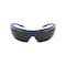 Magid Zircon, Safety Glasses, Grey Lens, Grey/Blue Frame, 1 PR Y770RBAFGY - alternate 2